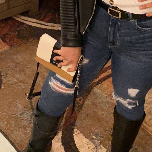 NINE WEST- Color-block Crossbody Clutch - Picture 5 of 5